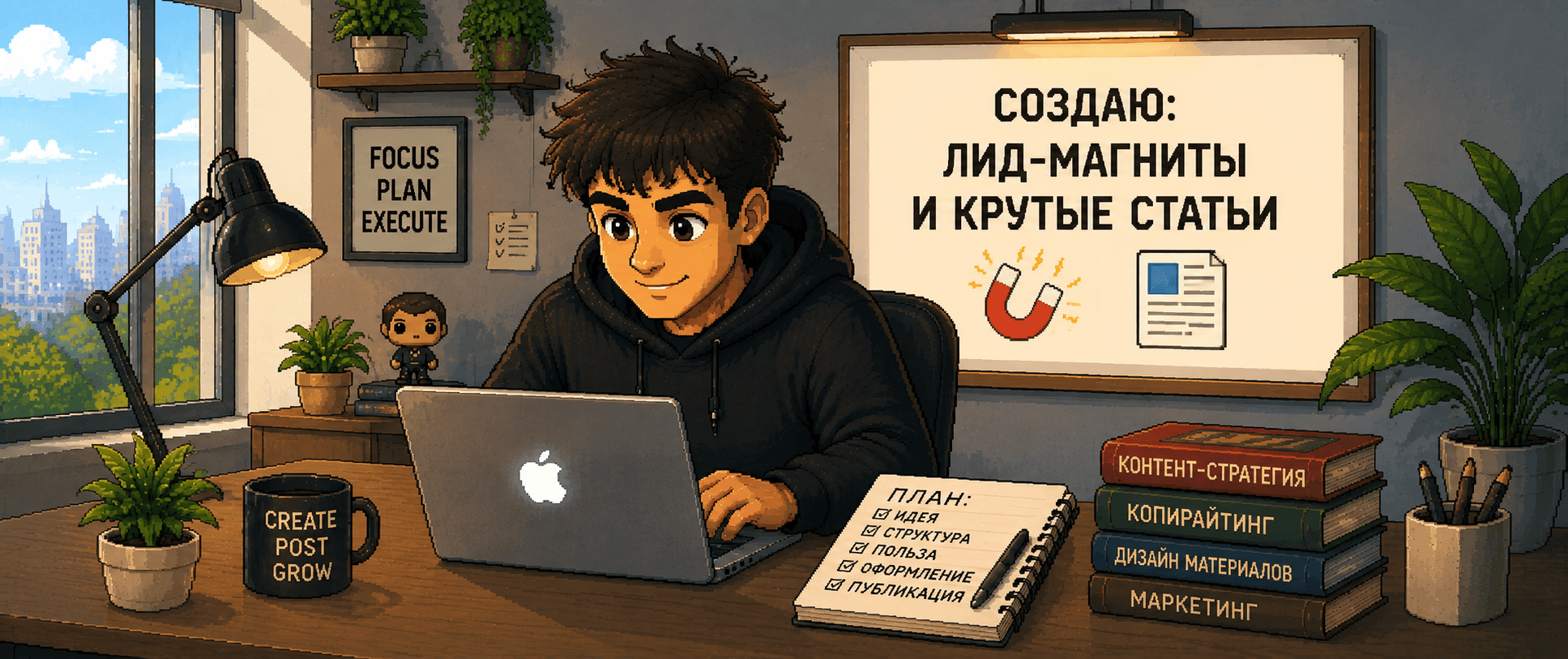 Помощник по созданию статей и лид-магнитов