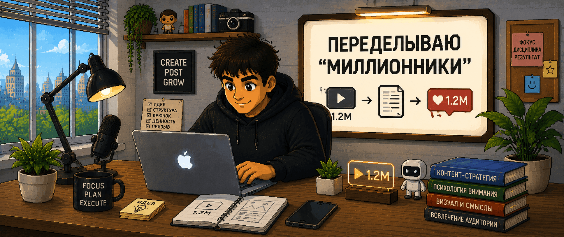 Переделщик вирусных роликов и постов-миллионников